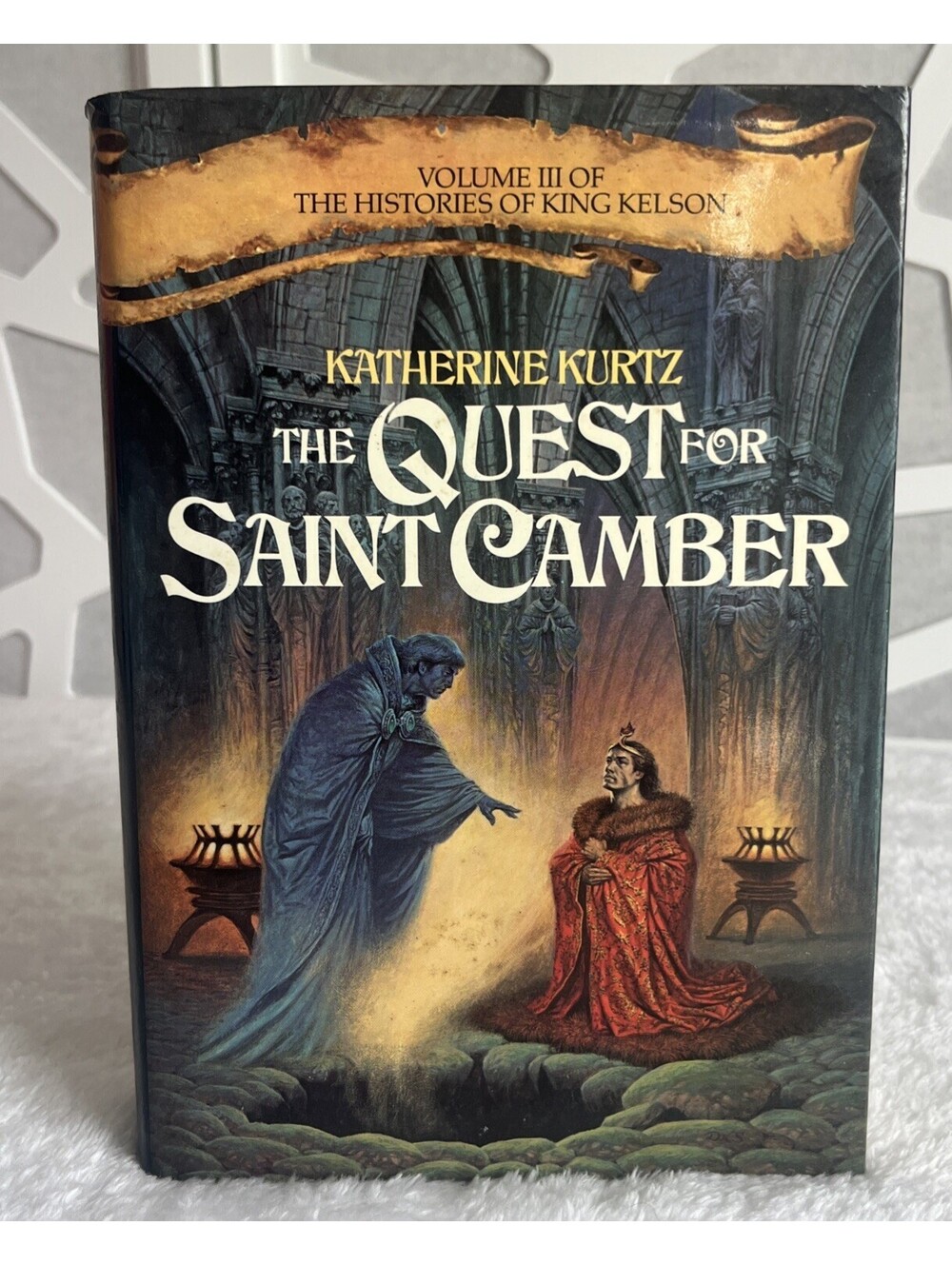 EPIC FANTASY FIRST EDITION! The Quest for Saint Camber Katherine Kurtz Hardcover